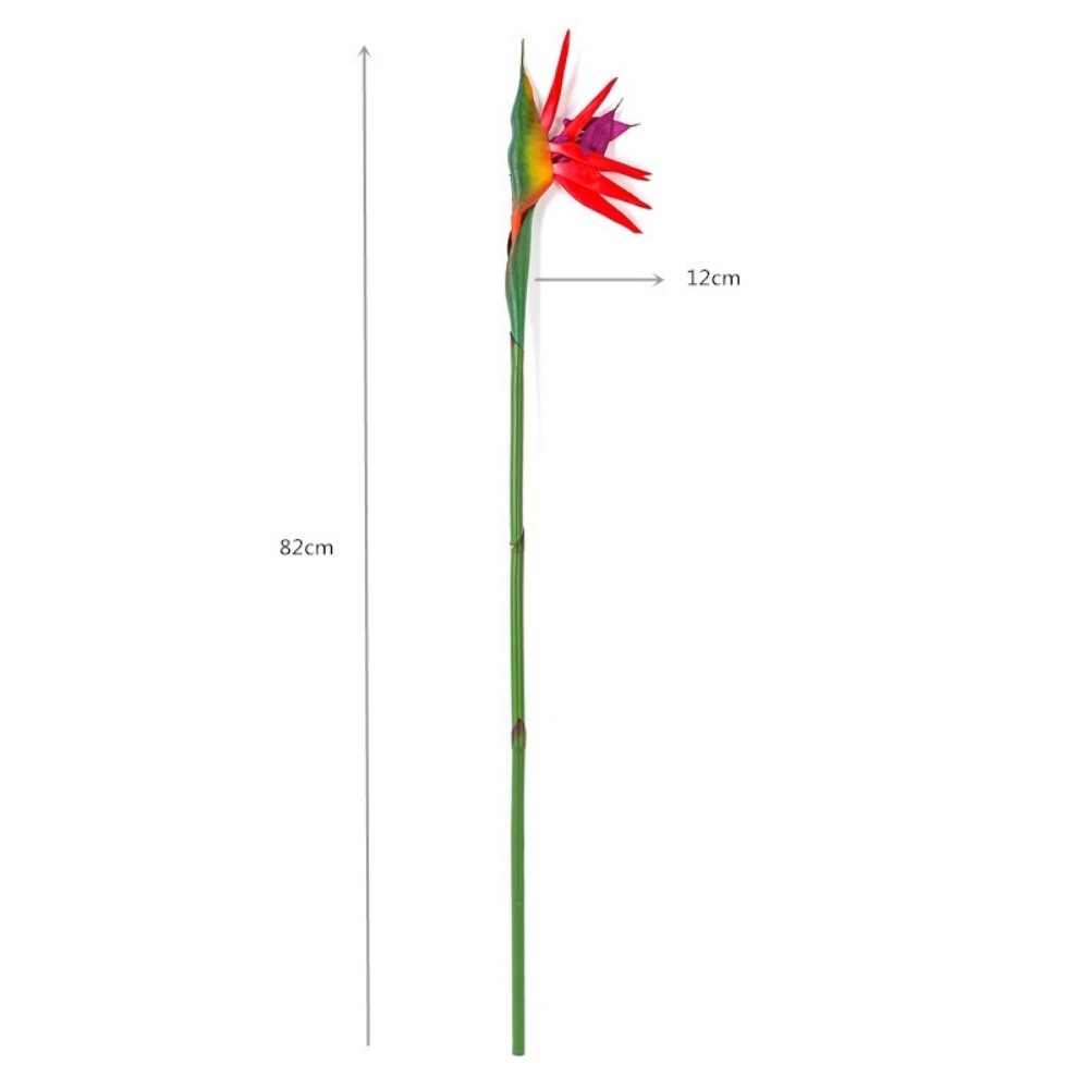 New Long Stem Artificial Bird  - Bird Paradise Strelitzia ulasan dan harga