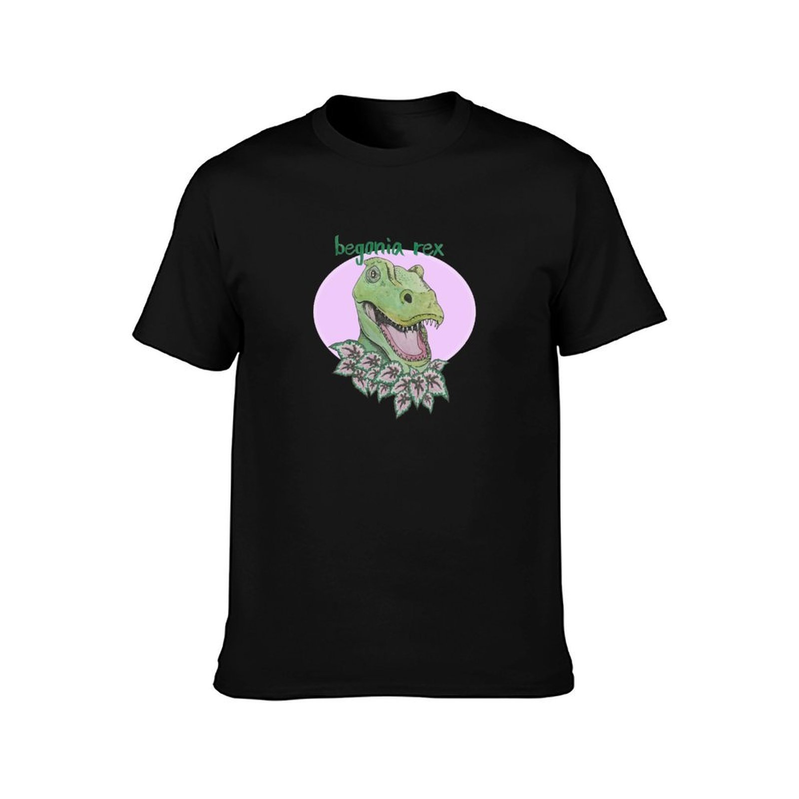 T rex begonia (pink) T-Shirt S - Begonia Rex ulasan dan harga